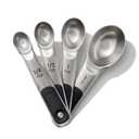  OXO Good Grips 4 Piece Stainless Steel Measuring Spoons with Magnetic Snaps: Home & Kitchen