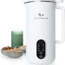 Plant-Based Vegan Milk Maker Machine - Perfect for Nut, Oat, Soy, Rice, Almond Milk, 19 fl oz, White (US Model)