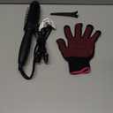 Thermal Brush 1.5 Inch, Heated Round Brush for Blowout Look, Negative Ion, 5 Temp Settings, Tourmaline Ceramic, Dual Voltage for Travel, Easy to Use, Less Damage, Makes Hair Shinier & Smoother (Black)