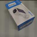 ANRAN 2K Solar Security Cameras Wireless Outdoor, 2.4Ghz WiFi Surveillance Outdoor Camera for Home Security with Embedded Solar Panel, Color Night Vision, 2-Way Talk, IP67 Waterproof, Work with Alexa (3MP-White)