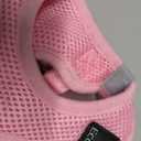 EcoBark Baby Pink Step in Dog Harness - Step in Mesh Dog Harnesses - Safe & Secure Wrap Around Body Halter Vest S