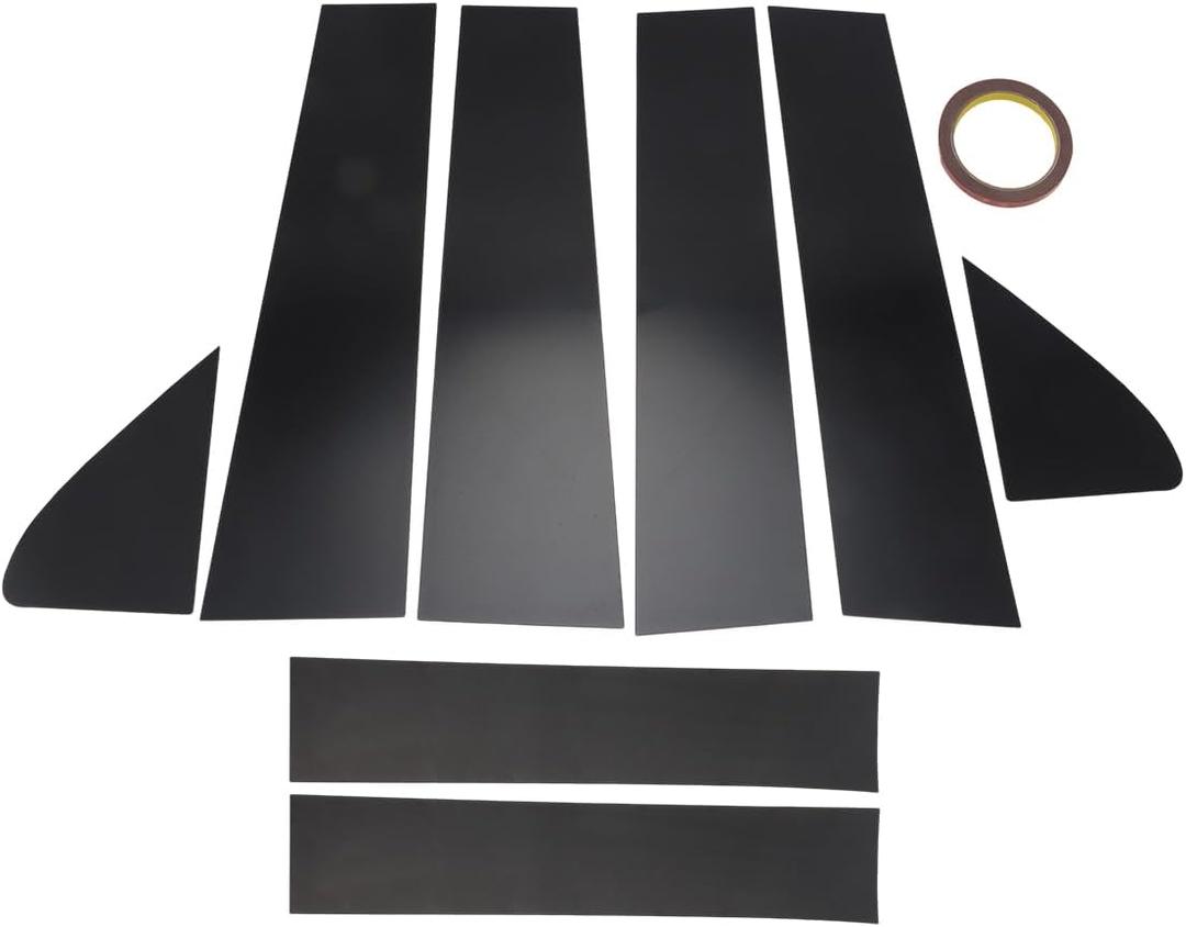 for Chevy Silverado Sierra 2019-2025 Gloss Black Exterior Trim Kit