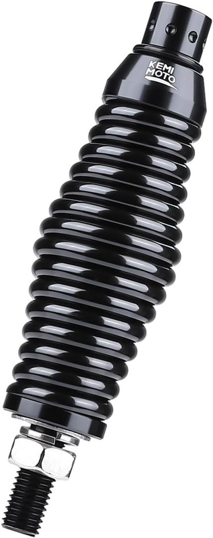 KEMIMOTO Whip Lights Spring Mounting Base LED Whips Spring Base Quick Release for UTV ATV Boat Offroad Side-by-Side Compatible with Polaris RZR Can-Am Maverick X3 Sportsman, 1pc