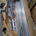 Stainless Steel Carport Set, 8ft