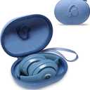 Headphones Carrying Case Compatible with Beats Over-Ear Headphones, Blue