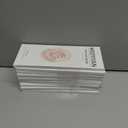 10 x Semi Cured Gel Nail Strips|Works with Any UV/LED Lamps|20 Pcs Gel Nail Stickers|Long-Lasting Two Weeks and Easy to Apply & Remove|White Winter