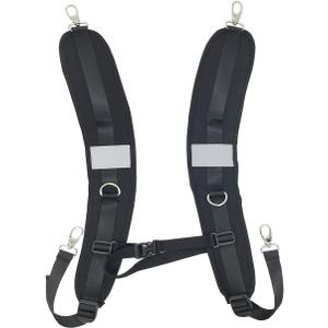 FOLAI Waterproof Replacement Shoulder Strap with Adjustable Belt for Shoulder Bag Backpack Black