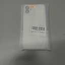 Caseative for iPhone 12 Case,Solid Color Full Camera Lens Protection Phone Case (White)