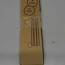 CANDWAX Ivory Taper Candles 12 inch Dripless - Set of 4 Tapered Candles - Smokeless and Unscented Candlesticks Long Burning