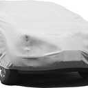 Budge Lite SUV Cover Dirtproof, Scratch Resistant, Breathable, Dustproof, Fits S.U.Vs up to 229", Gray