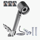 Shower Head with Handheld, Shower Heads High Pressure, High Flow Even with Low Water Pressure-Hand Held Showerhead Set,3 Modes Filtered Showerhead with 59″Replacement Hose/Bracket/Cotton Filters