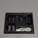 Featwell Car Air Freshener, Three Adjustable Modes Intelligent Car Aroma Diffuser, Rechargeable Car Aroma Diffuser, Black