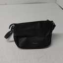 WESTBRONCO Crossbody Bags for Women, Medium Size Shoulder Handbags, Satchel Purse with Multi Zipper Pocket (Black)