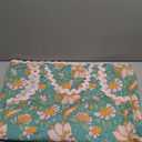 Women RIC Rac Floral Boho Mini Dress V Neck Sleeveless Backless Vacation Dress with Pockets Size L