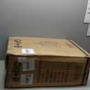 Coolife Luggage 3 Piece Set Suitcase Spinner Hardshell Lightweight TSA Lock (black, 20/24/28)