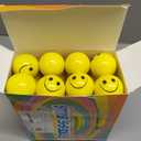 LovesTown 40PCS Stress Balls Bulk for Party Favors, 2 Inch Squeeze Toys for Kids Fidget Toys Stress Relief Gifts for Coworker Classroom Prize Party Supplies Goodie Bag Stuffer