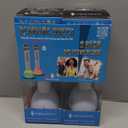 Singing Machine Bling Duets Wireless Walkie-Talkie Microphone, 2pk