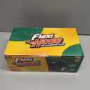Flexi Hose Expandable Garden Hose with 8 Function Nozzle, 75FT - Lightweight Retractable Garden Hose, Water Hose - No-Kink Flexibility, 3/4 Inch Solid Brass Fittings and Double Latex Core