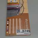 Volnamal Legging Organizer for Closet, Metal Yoga Pants Hangers 2 Pack w/10 Clips Holds 20 Leggings, Space Saving Hanging Closet Organizer w/Rubber Coated Closet Organizers and Storage, Black