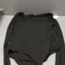 REORIA Women's Boat Neck Long Sleeve Bodysuit Basic Going Out Body Suits Tops 2025 (X-Large, Black)