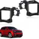 Headlight Mounting Panel Front Driver & Passenger Side for J-e-e-p Cherokee 2014-2018, Front Headlight Mounting Panel Reinforcement Replace CH1221122, CH1221121 68227483AA 68227484AA, 1 Pair