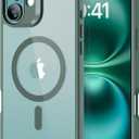 ESR Classic Hybrid Case Clear Green for Phone 16 Plus | Compatible with MagSafe, Shockof Military-Grade Tection, Magnetic Phone Case, HaloLock