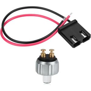 M MATI Brake Switch Stoplight Pressure Switch & Pigtail Wire Connector for Polaris RZR 570 800 2010-2014 Ranger 500 800 2010 4012866