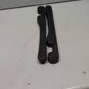 Car Seat Gap Filler Set of 2, Soft Foam Multifunctional Seat Side Gap Filler with Organizer & Hook Function, 3in1 Gap Stopper Universal Fit Car SUV Truck Fill The Gap Between Seat & Console (Most Cars  Standard, Black)