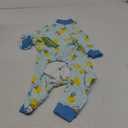 LovinPet Big Dog Wound Care/Surgery Recovery Shirt, Pet Anxiety Shirt, Lightweight Stretchy Knit Fabric, Rubber Ducks with Hats Blue Print Dog Pjs, Weimaraner Pajamas, Pet PJ's/Large
