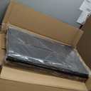 Fish Tank Stand 40 Gallon, Metal Aquarium Stand 36.5" L x 18.5" W*29.5H, Double-Layer Storage Design, Suitable for Home and Office Use, 660LBS Capacity, Black (Tank not Included)