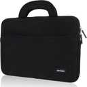 amCase Chromebook Case-11.6 to 12 inch Neoprene Travel Sleeve with Handle-Black