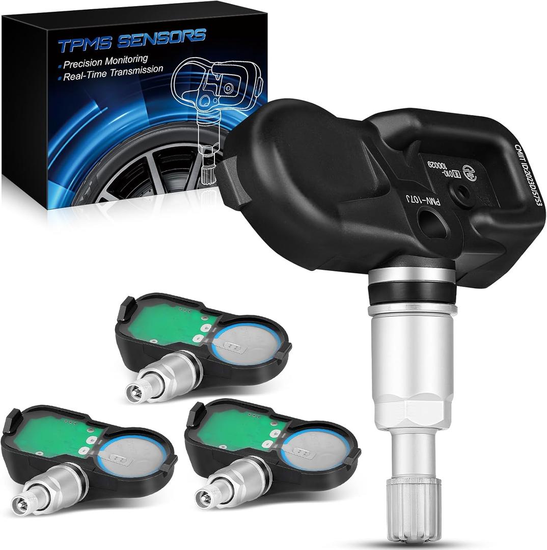 Pre-Programed TPMS Sensor for:-Toyota 2005-2015 Tacoma 2007-2011 Camry 4Runner for:-RAV4 for:-Lexus IS250 2006-2015 RX350 Tire Pressure Monitoring Sensor # 4260706011, 315MHz (Set of 4)