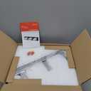 VONLUCE Bathroom Vanity Light Fixture, 3-Light Modern LED Vanity Lights, 3CCT Adjustable Bathroom Light with Memory Function Rotatable Shades, 18" Wall Lighting Fixture Over Mirror, Chrome