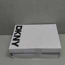 DKNY Womens Zaine Lace Up Sneaker with Mesh and Logo Details (9.5, Black)