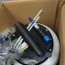 EWK 10.5L Pneumatic/Manual Oil Extractor Pump for Oil Change, Fluid Extractor for Automotive Fluids Vacuum Evacuation