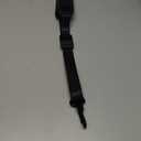 Yolev Saxophone Neck Strap Soft Adjustable Leather Strap Padded Black Saxophone Strap for Alto Sax Tenor Clarinet Baritone Music Instrument Accessories