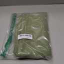 DONREN Sage Green Window Valances for Kitchen -Blackout Valances for Window with Rod Pocket (42 by 18 Inch,2 Panels)
