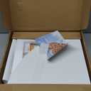 Forbena White Corner Floating Shelves for Wall Set of 4, Rounded Corner Shelves Wall Mounted for Kids Bedroom Books, Cute Wood Hanging Corner Shelf for Bathroom Decor, Living Room, Small Spaces (10" Depth)