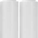 Homestead Choice 2-pack Plastic Squeeze Bottles for Sauces - 16oz Condiment Squeeze Bottles for Liquids - BPA Free Squirt Bottle with Cap - Ketchup, Syrup, Oil, Dressings, Honey & Arts and Crafts