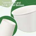 Coffee Cups 12 oz 300 Pack, 12 oz Paper Cups, Hot Beverage Drinking Cups, White Paper Hot Disposable Coffee Cups, Suitable for Party, Picnic, Travel, and Events
