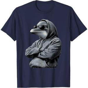 Dolphin Sea Animal Graphic Motif Ocean Dolphin Lover T-Shirt, Size: 2XL Tall