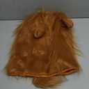 Funny Dog Cosplay Lion Brown Wig, Realistic Lion Mane Wig, Dog Lion Mane for Halloween, Christmas, Parties, Festivals, Dog Wigs for Large Dogs
