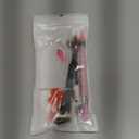 14 Pcs Rhinestone Picker Tool - 3 Pcs Dual-head Pens with 6 Wax Tips, Useful Clay, Precision Curved and Straight Tweezers Kit for Picking Up Nail Art Gems, Stones, Crystals, and Nail Charms