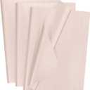 MECCANIXITY 40 Sheets Light Pink Waterproof Tissue Paper 20x28 Inch Tissue Gift Wrapping Paper for Florist Bouquet Supplies, DIY Crafts Birthday Holiday Decoration