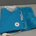 Boileau Electric Heating Pad for Back Pain Relief, 12"x24" XL Large and 3 Heating Levels Heat Pad for Cramps, Auto Shut Off and Machine Washable, Gifts for Men and Women, Blue