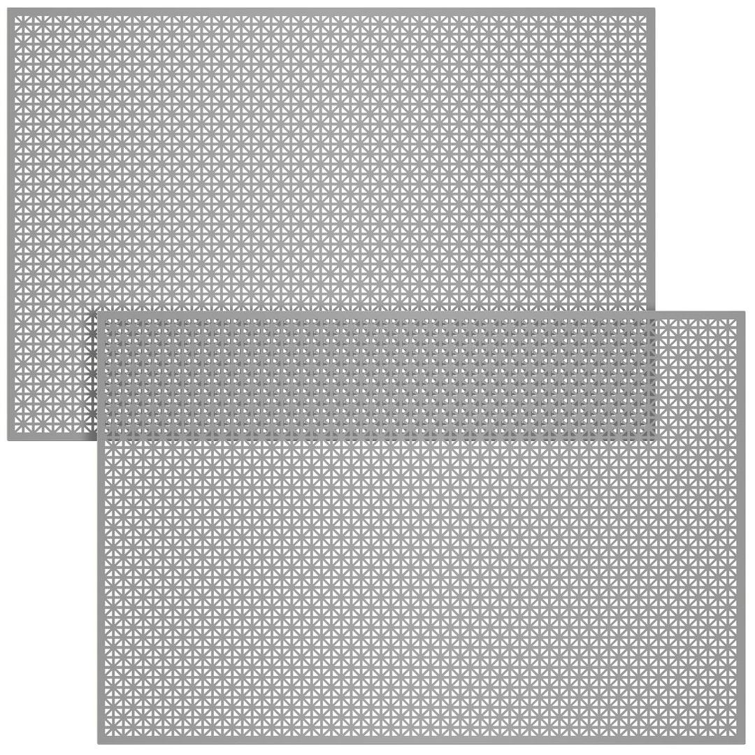 Moxweyeni 2 Pcs 24" x 36" Decorative Aluminum Sheet Union Jack Metal Sheets