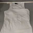 Tank Top for Women with Built-in Padded Bra Adjustable Wide Strap Camisole Cotton Cami Shirts, Small