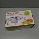 Aluminum Alloy Fresh Fruit Juice Extractor,Hand Juicer Squeezer,Squeezer Citrus Juicer,Easy to Use & Clean,Non-Slip Ergonomic Grip,for Citrus