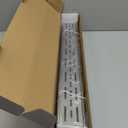 Sharp-tec Linear Shower Drain, 24 inch Shower Drain with Removable Pattern Cover, Brushed Nickel 304 Stainless Steel Rectangle Floor Drain, Adjustable Feet and Hair Strainer Included (Model 101)