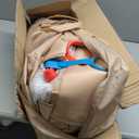 Baby Playpen, 50x50 in Small Play Pen for Babies and Toddlers, Playpen for Kids with Gate, Indoors Play Yard with Soft Breathable Mesh (Beige)